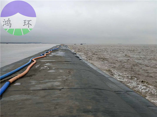 PP PE geotextile tube Convenient For Protective Structure