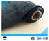 Black Acids Resistant Woven Geotextile Fabric / Polypropylene Black Woven Stabilization Fabric