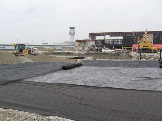 Road Construction PP Woven Geotextile Fabric for Reinforcement and Stabalization